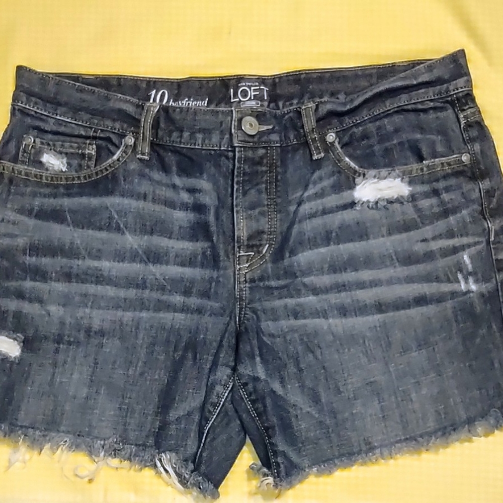 Loft by Ann Taylor; jean shorts for women